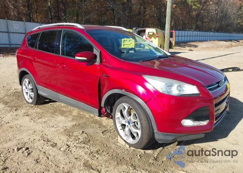 2014 Ford Escape Titanium из США, поврежденный, VIN 1FMCU0J91EUE20554